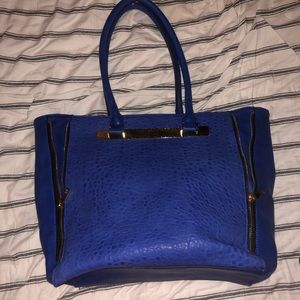 Royal Blue Tote Bag